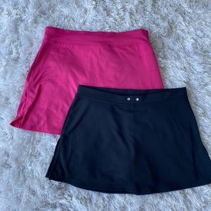 Two tennis skirts for one price!